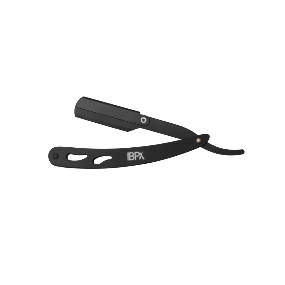 BPX Razor Black Standard Single Edge Safety Razor - Premium Shaving Kit for Men & Women - Perfect for Travel, Home Use & Gift Giving