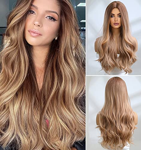 Platinum Blonde Ombre Lace Front Wig - Natural Looking Human Hair Wig for Women | Perfect for Cosplay, Parties & Daily Wear