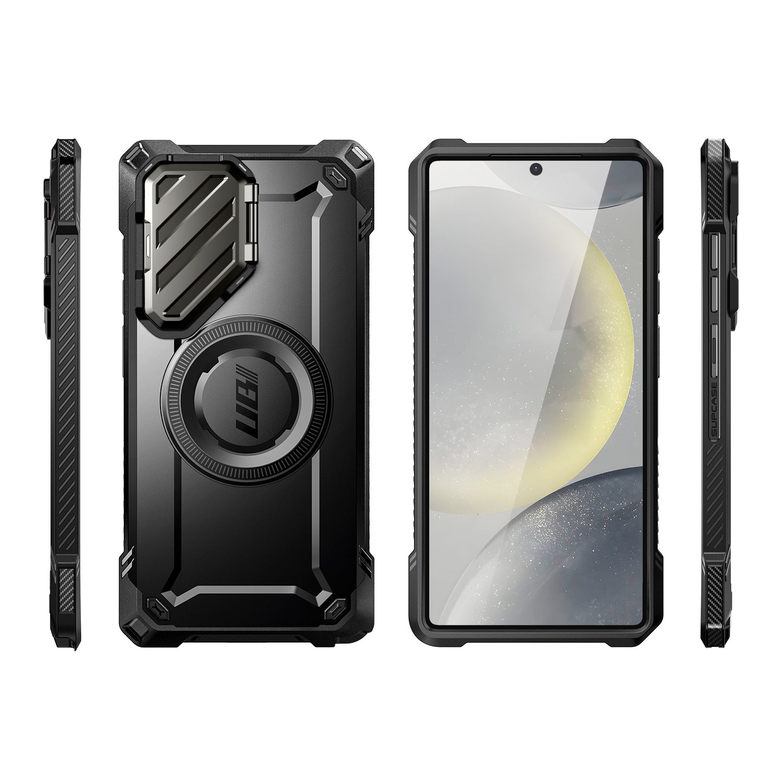 Samsung Galaxy S25 Ultra Unicorn Beetle MAG XT Protective Bumper Case - Shockproof & Military-Grade Protection - Slim Fit Design - Perfect for Outdoor Adventures & Daily Use (Black)