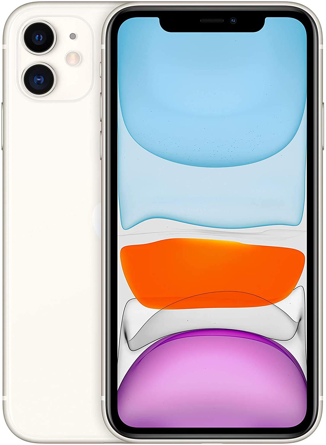 Refurbished Apple iPhone 11 128GB in White - Certified Pre-Owned Smartphone with Face ID & Dual Camera | Perfect for Work, Travel & Social Media