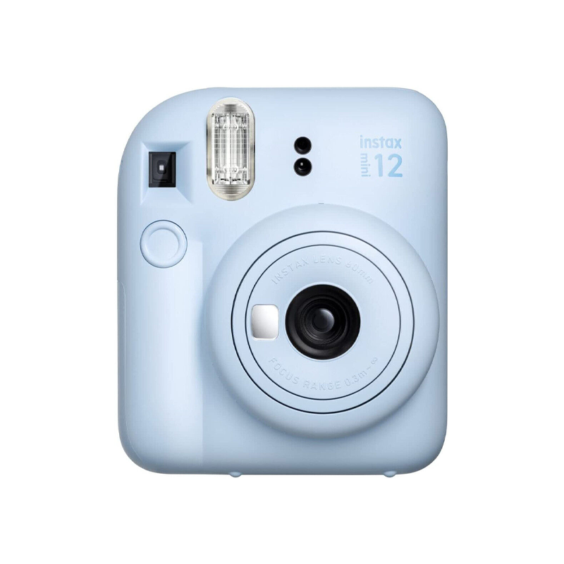 Fujifilm Instax Mini 12 Instant Camera - Blue | Portable Polaroid Camera for Travel, Parties & DIY Photo Albums | Perfect Gift for Teens & Photography Lovers