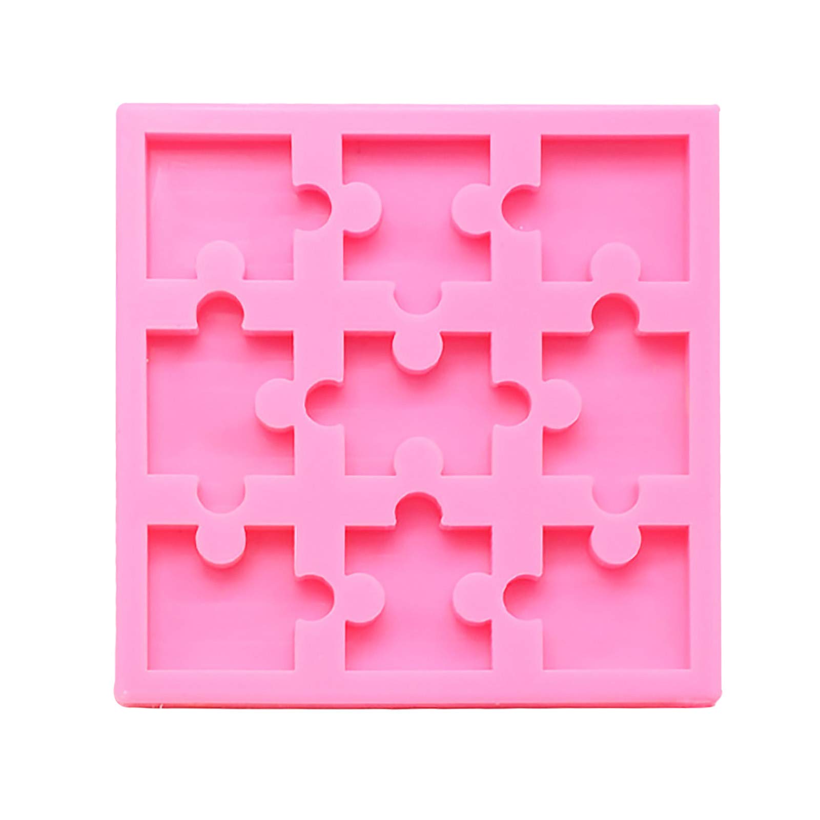 Funny DIY Silicone Cookie Molds Set - Puzzle Shaped Baking Tools for Chocolate, Candy Making - Perfect for Kids Holiday Celebrations & Birthday Party Decorations