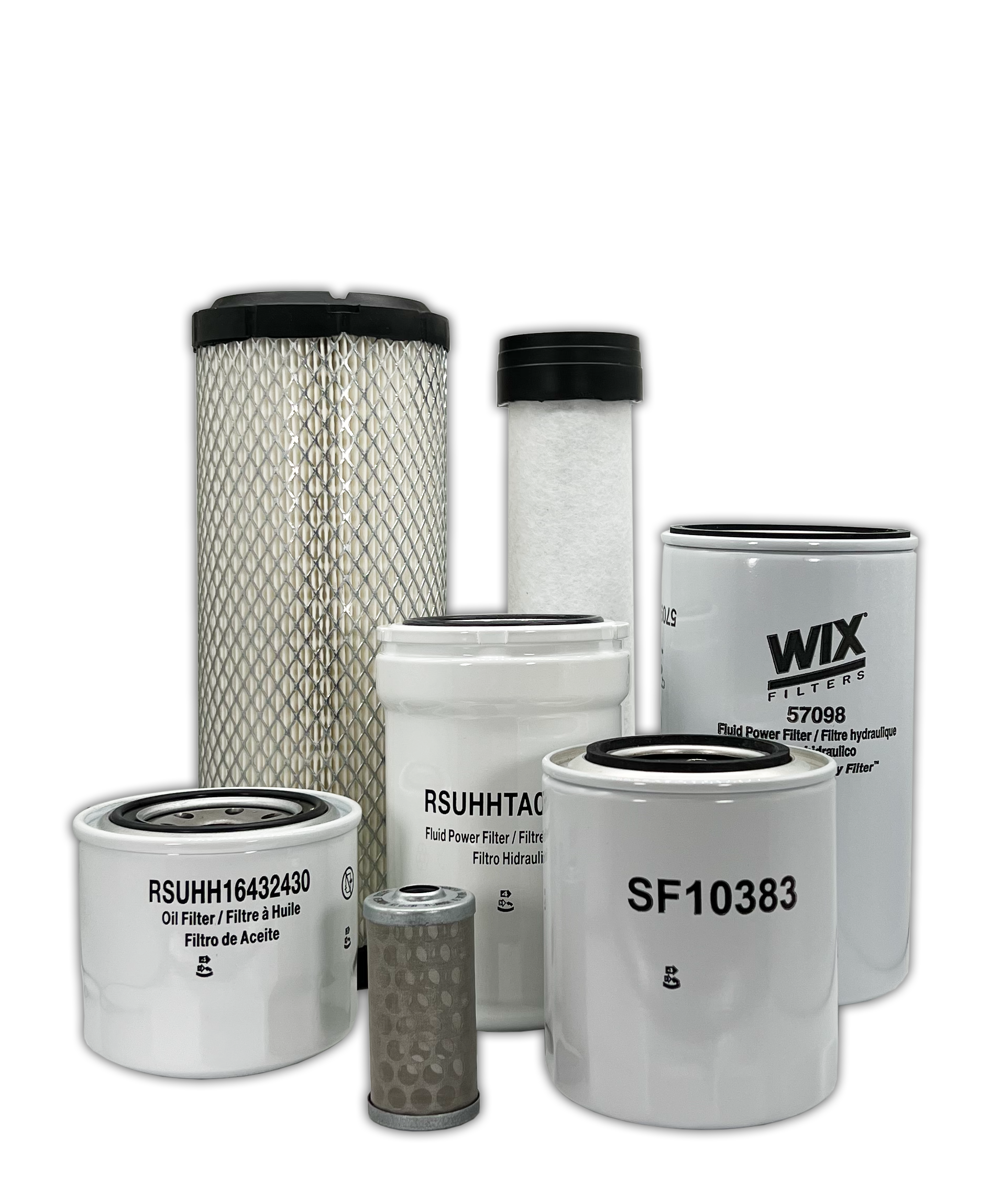 HERO® Maintenance Filter Kit for Kubota L3560HST Tractor - Air, Oil & Fuel Filters Replacement Set - Perfect for Farm Equipment Maintenance & Tractor Upkeep