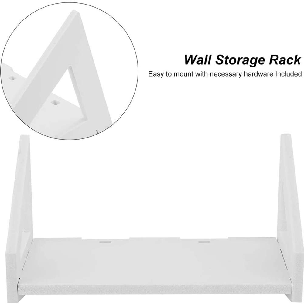 3-Piece Decorative Wall Shelf Set - Handcrafted Wooden Shelves for Home Decor, Nursery, Kitchen, Living Room & Bedroom - Perfect for Organizing & Displaying Photos, Plants & Kids' Toys