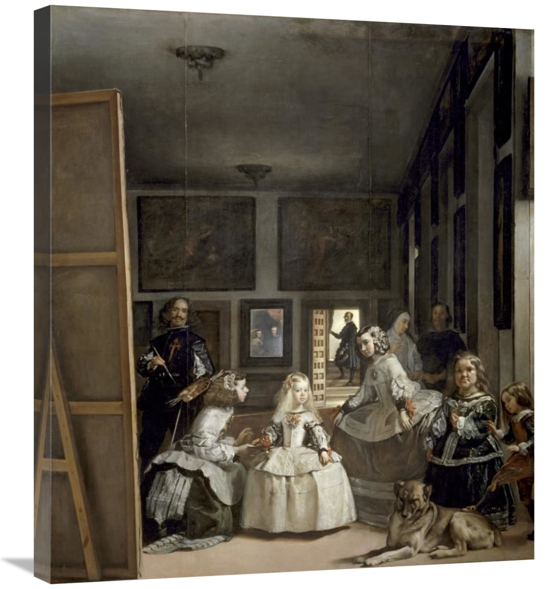 30 in. The Family of Philip IV - Las Meninas Art Print by Diego Velazquez - Perfect for Home Decor, Office Wall Art & Gift Ideas