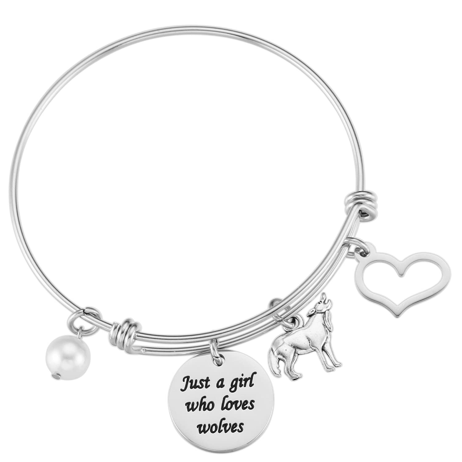 Wolf Bracelet for Women - Perfect Gift for Wolf Lovers & Teens | Outdoor Style