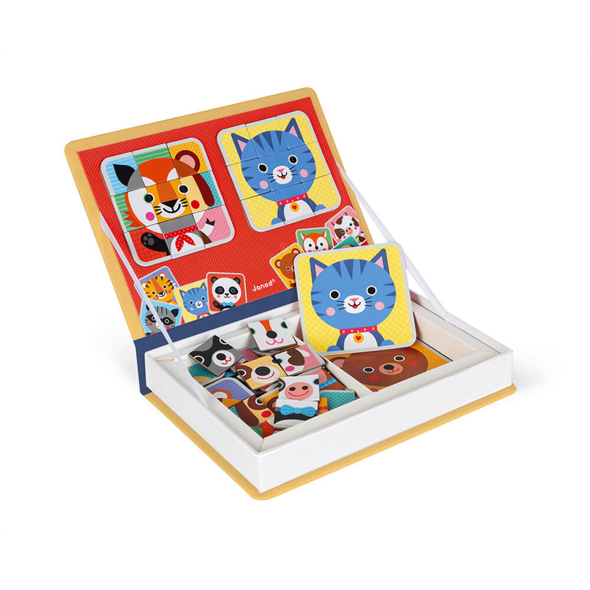Magnetic Book for Kids - Mix & Match Educational Toy | Fun Learning Activity for Travel & Home Play