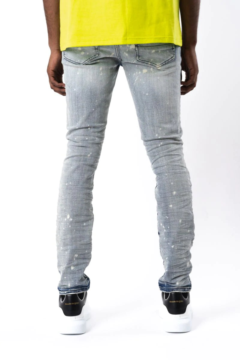 GFTD PEPE Blue Jeans for Men - Stylish & Comfortable Denim Pants for Casual Wear, Work & Everyday Outfits