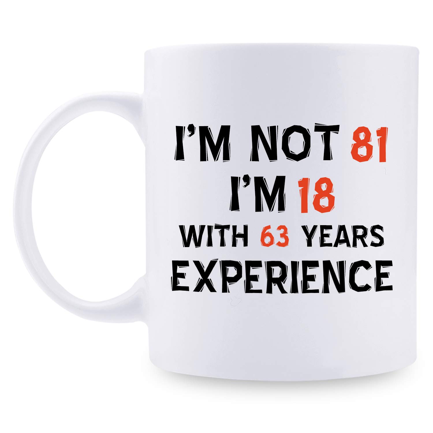 81st Birthday Gifts for Women - Vintage 1941 Themed 11oz Coffee Mug for Mom, Wife, Sister, Friend & Coworker - Perfect for Tea, Coffee & Office Use - Unique 81 Year Old Birthday Present Idea