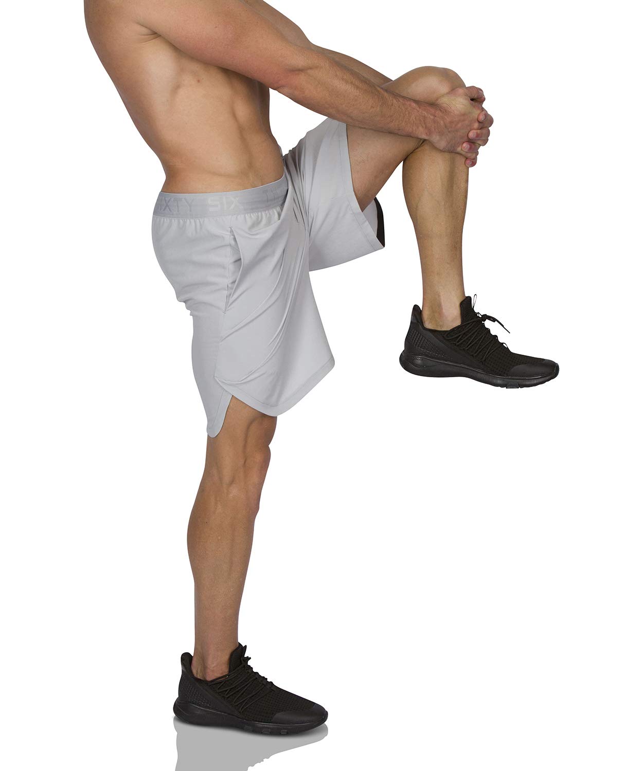 **Men's Dry Fit Gym Shorts - Moisture Wicking Workout & Running Shorts with Pockets & Side Hem - Perfect for Training, Jogging & Active Lifestyle**