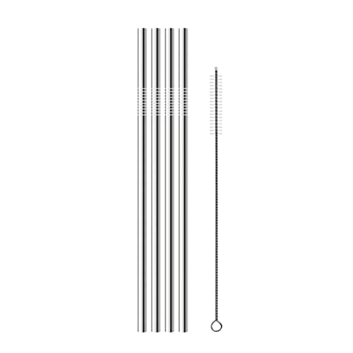4 Straight Straw Set