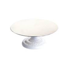 Ateco 12-Inch Revolving Cake Stand - Heavy Duty Cast Iron Turntable for Cake Decorating, Baking, and Pastry Making - Perfect for Home Bakers and Professional Chefs