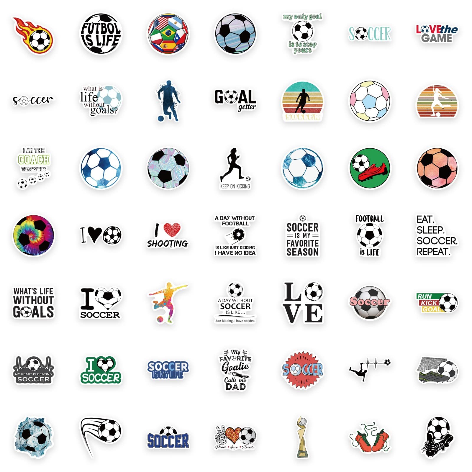 100-Piece Waterproof Stickers for Kids - Feminist, Thai & Graffiti Designs - DIY Decals for Luggage, Notebooks, Laptops - Perfect for School, Travel & Scrapbooking