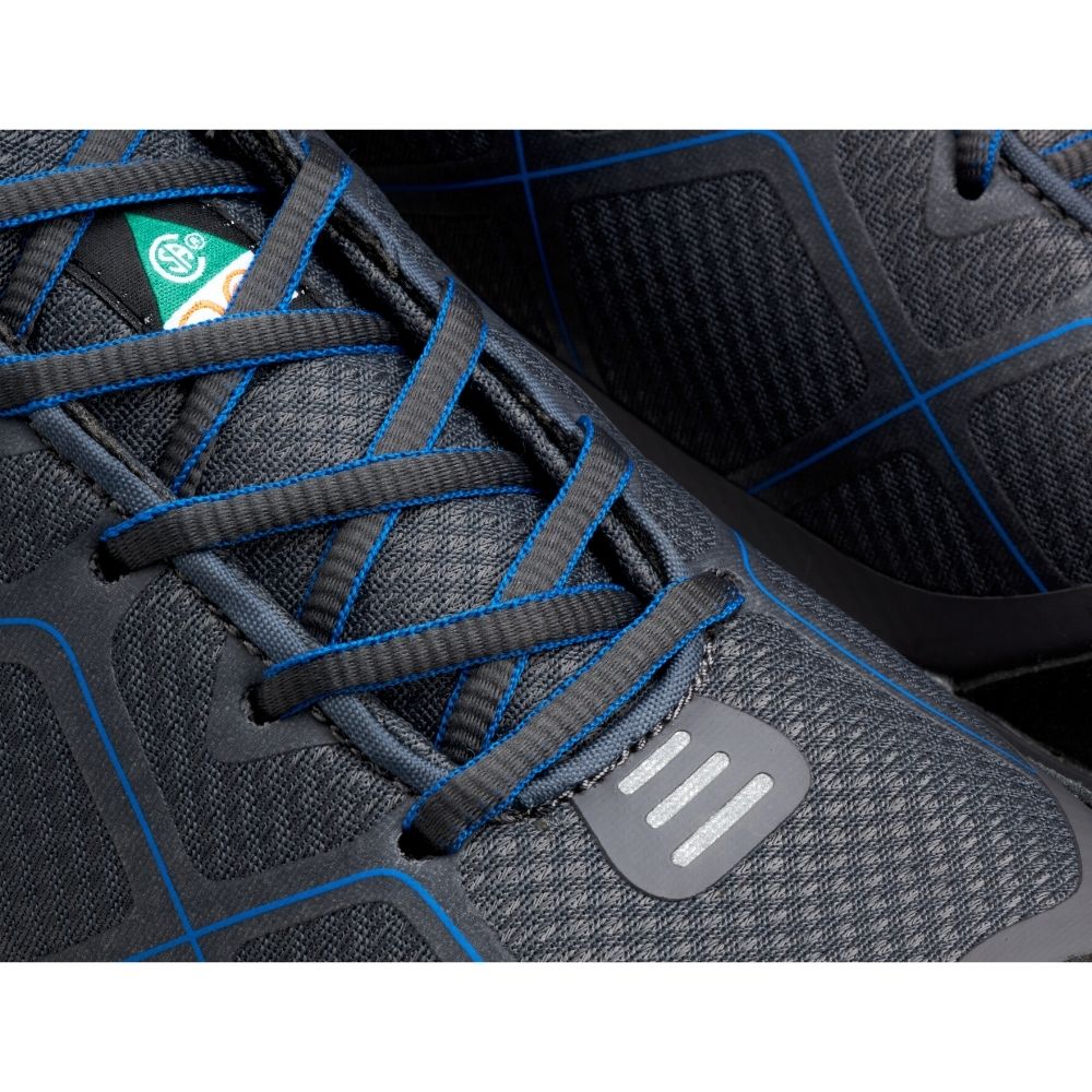 Kodiak Swift Trail Men's Composite Toe Athletic Work Shoes - Lightweight Safety Boots for Construction & Hiking (Grey/Blue, KD0A4TCUGYX) - Perfect for Outdoor Work & Adventure Activities