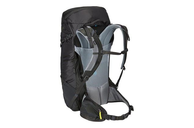 Thule Capstone 50L Men's Hiking Backpack - Lightweight Water-Resistant Travel & Trekking Pack for Outdoor Adventures (Obsidian)
