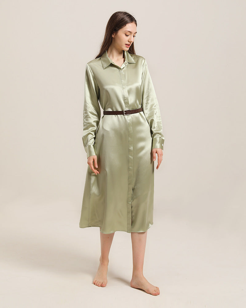 22 Momme Silk Dress for Women - Elegant & Comfortable Silk Outwear for Evening Parties, Weddings & Special Occasions