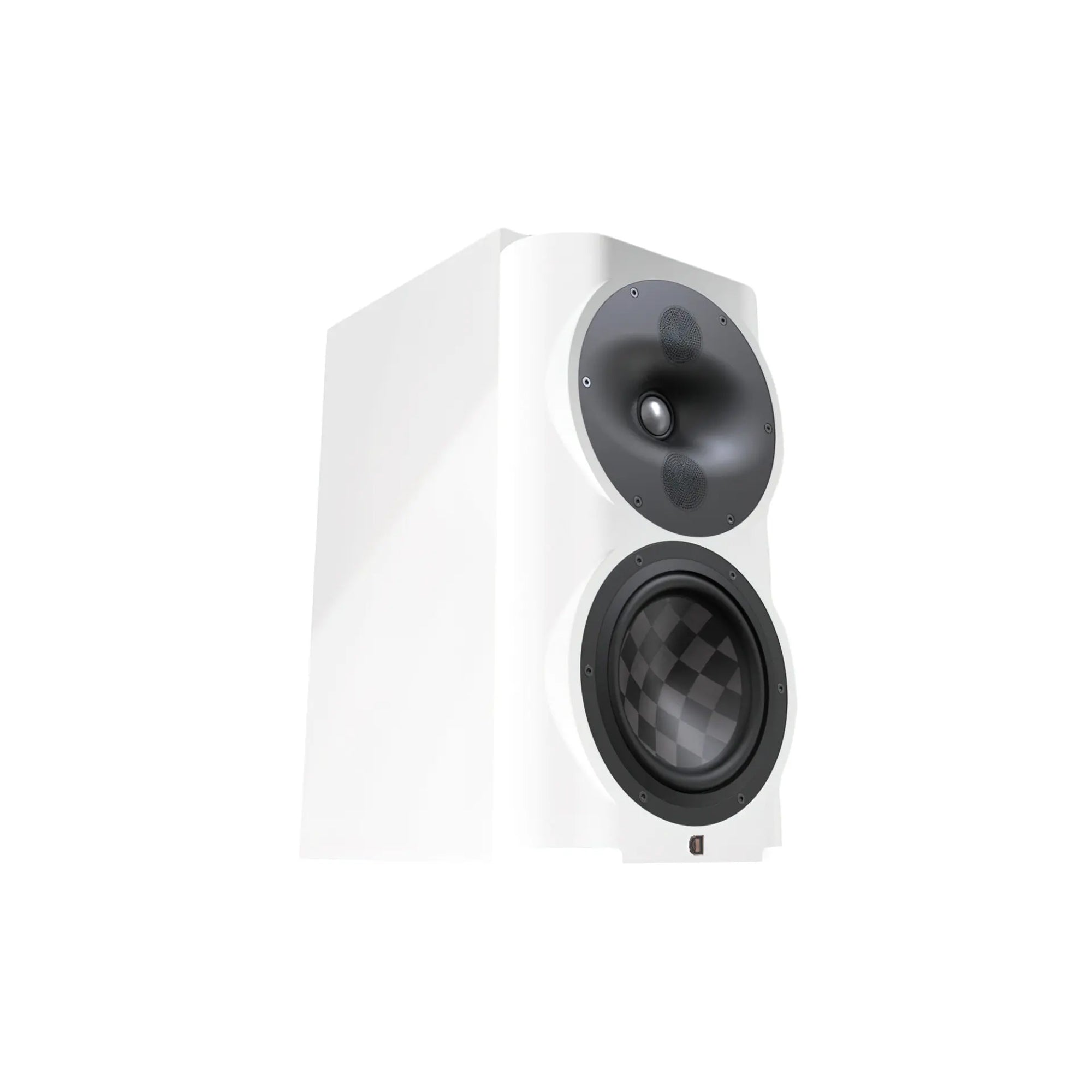 PERLISTEN Audio S4b High-Fidelity Bookshelf Speakers - Premium White Finish (B-Stock) | Perfect for Home Theater & Audiophile Listening Rooms