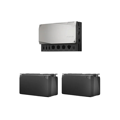 EcoFlow 10kWh Solar Power Kit - Home Battery Backup System for Off-Grid Living & Emergency Power Outages - Perfect for RV, Camping, and Emergency Preparedness