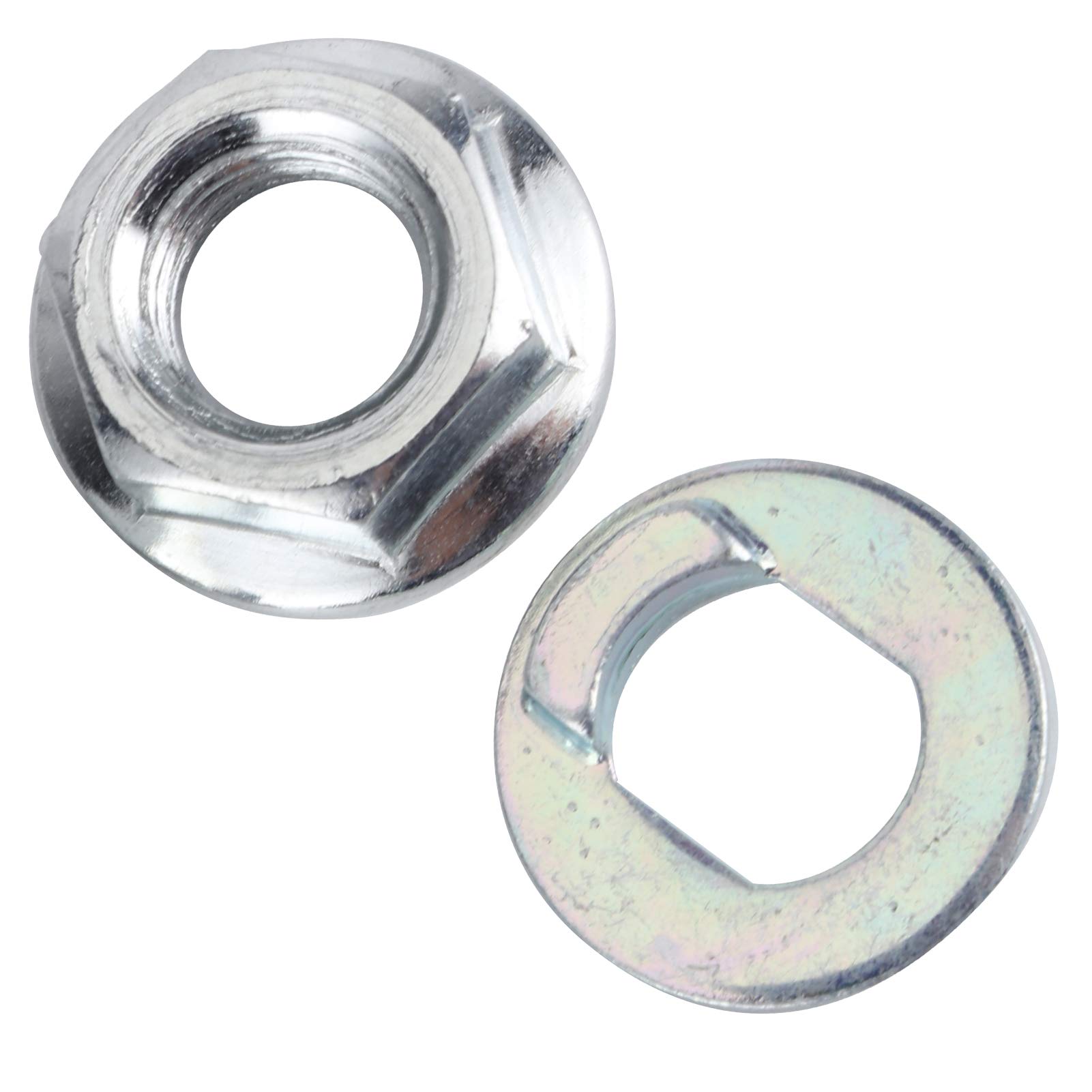 **Universal Electric Scooter Motor Nut - Steel Alloy Front Wheel Replacement Nut for M365 PRO - Perfect for Commuting & Urban Travel**
