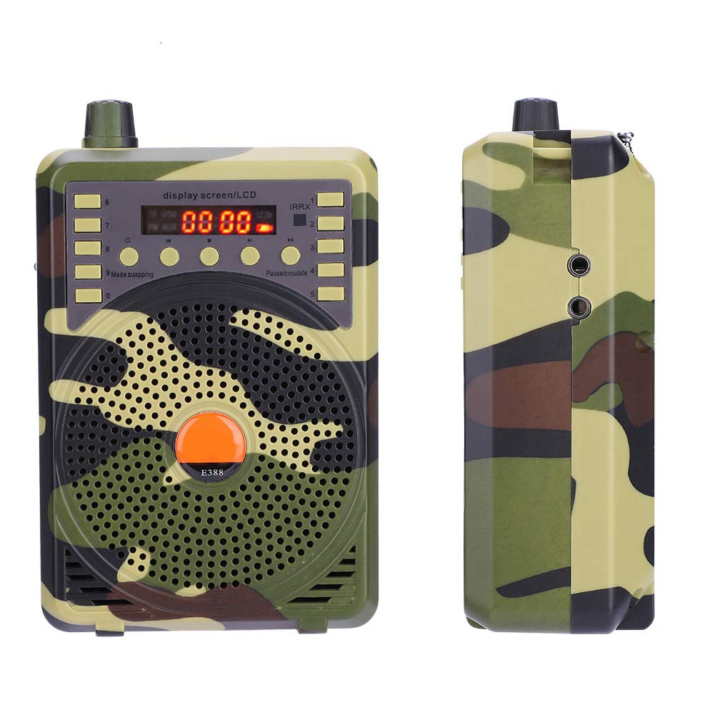 Rehomy Hunting Speaker - Portable Outdoor Electronic Bird Caller with MP3 Playback & Remote Control - US Plug - Ideal for Hunting, Bird Watching, and Wildlife Observation