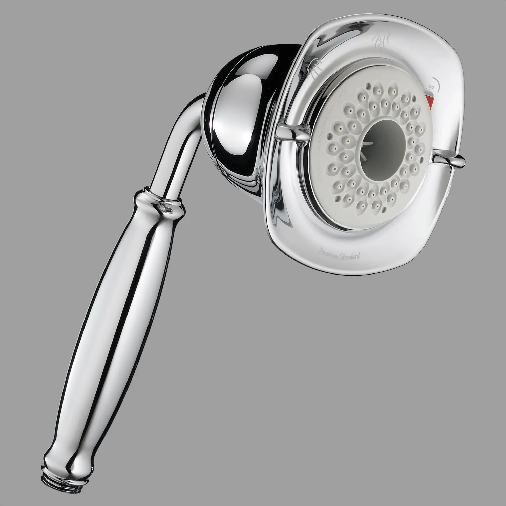 FloWise Square Transitional 2.0 GPM 10 Inch 3-Function Handheld Shower Head - Perfect for Bathroom, Spa, and Relaxation at Home