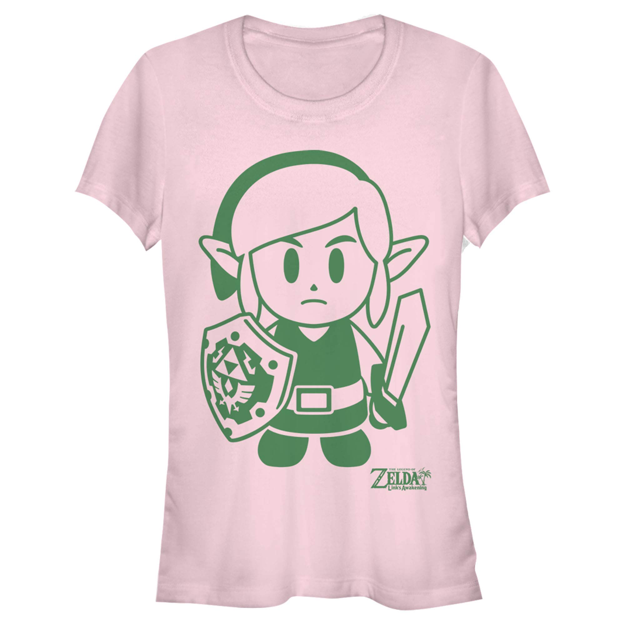 Nintendo Legend of Zelda Link's Awakening T-Shirt for Teens - Official Licensed Gaming Apparel for Casual Wear & Cosplay