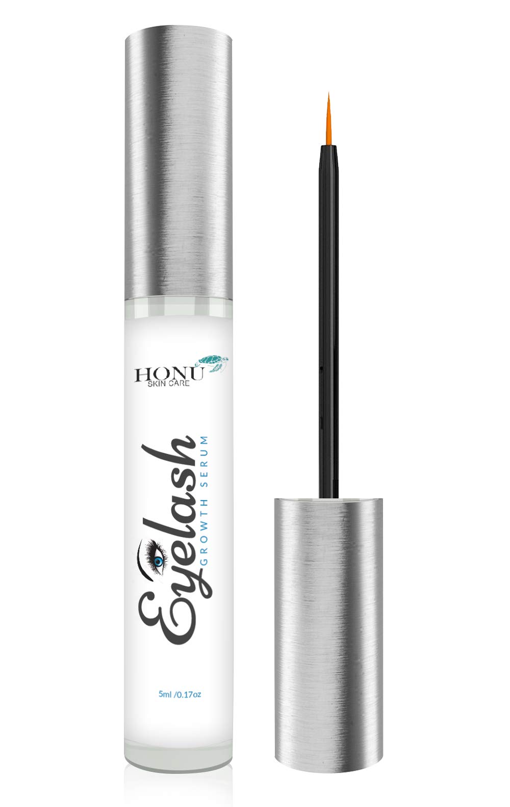Honu Eyelash Growth Serum - Advanced Formula for Fuller, Thicker Lashes & Brows | Natural Lash & Eyebrow Enhancer for Thinning Lashes | Perfect for Daily Use & Special Occasions