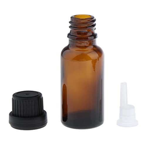 10pcs 20ml Clear Empty Eye Dropper Bottles for Essential Oils, Serums & Perfumes - Refillable Glass Bottles with Dropper for DIY Skincare, Aromatherapy & Travel Use