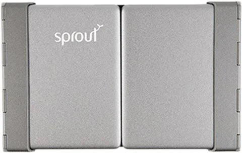 SPROUT Elite Series IQ Foldable Keyboard - Ultra Slim Portable Bluetooth Keyboard for iPad, iPhone, Laptop & Tablet - Perfect for Travel, Office & Home Use