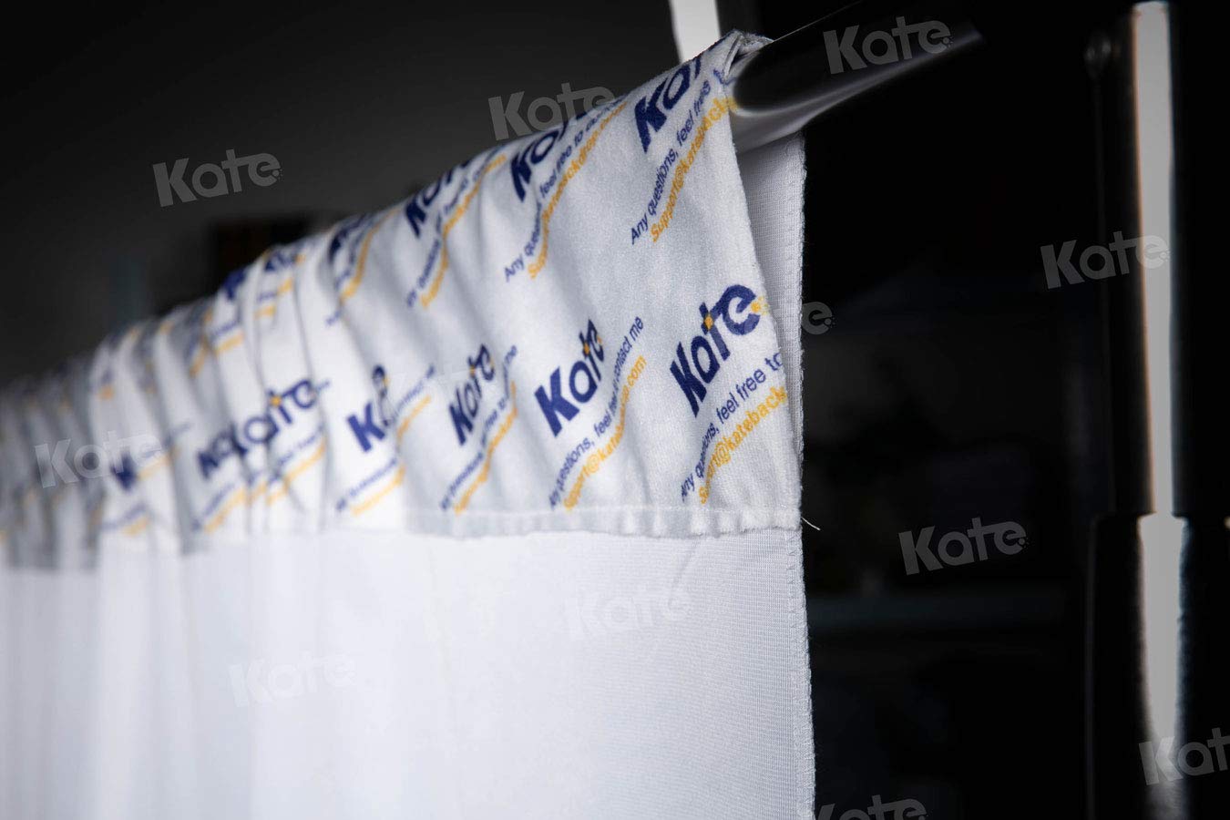 6x9ft White Photography Backdrop for Studio Portraits & Headshots - Kids & Adults
