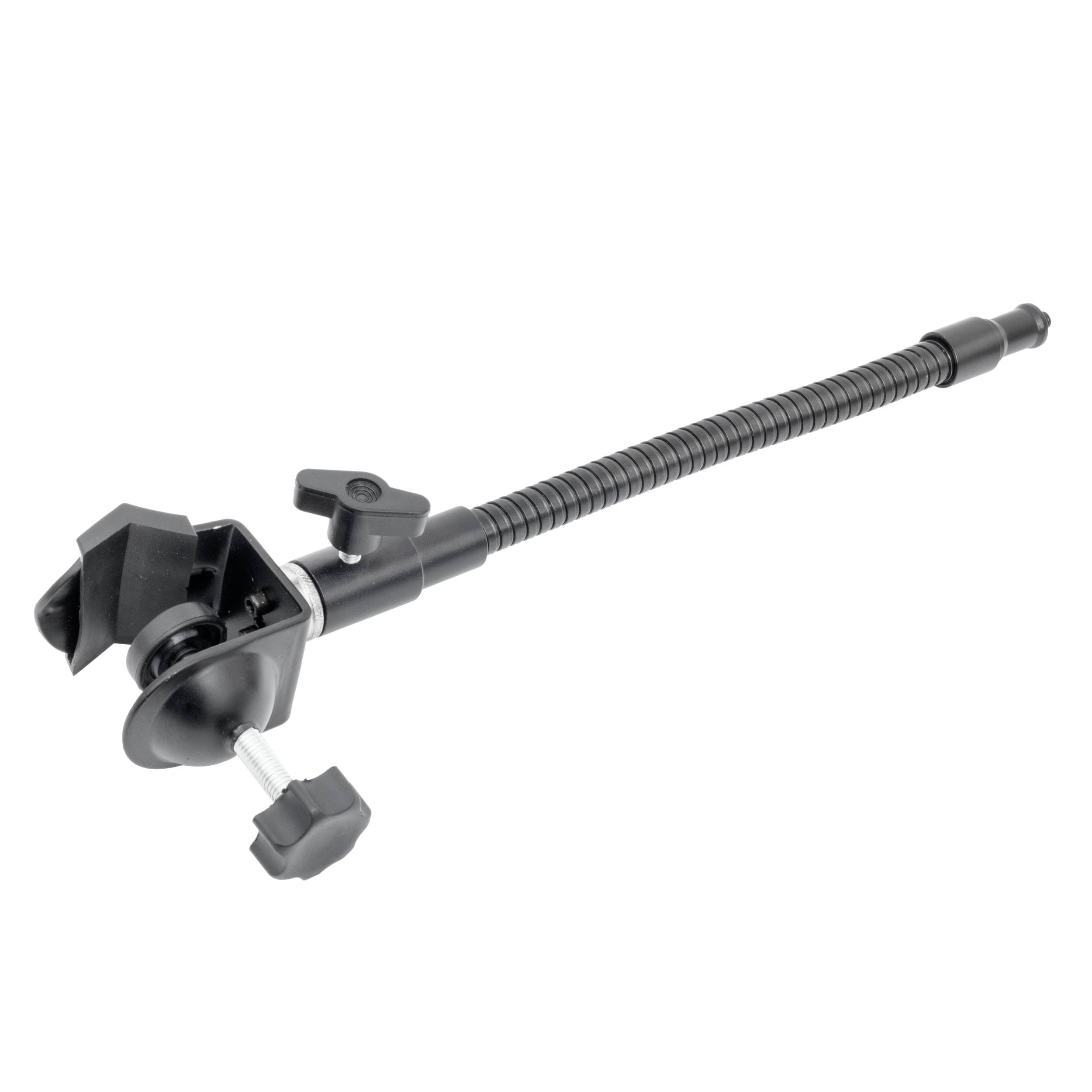 Heavy Duty Flexible Arm with C Clamp - Adjustable Gooseneck Mount for Phone, Tablet, Camera, Light - Perfect for Studio, Vlogging, and Home Office Use