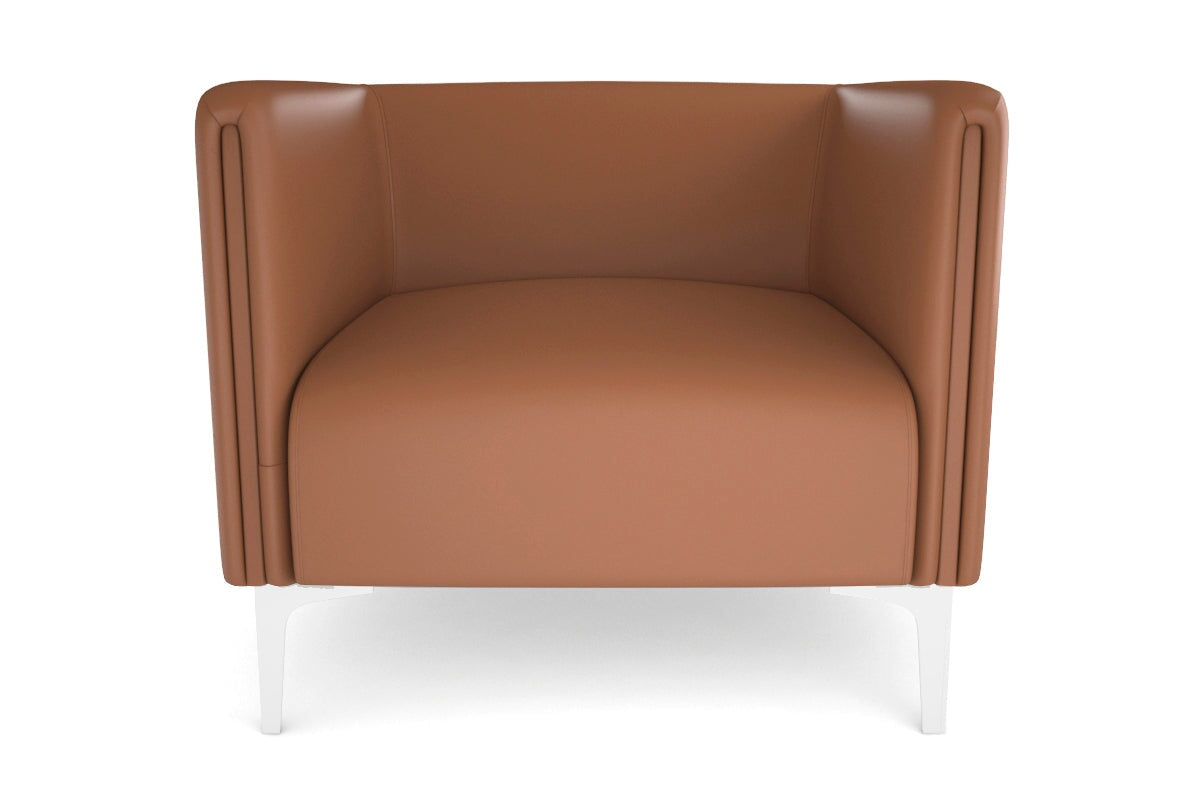 Drej 2.0 Lounge Chair with Square Arms - Modern Single Seater Sofa for Living Room, Bedroom or Office