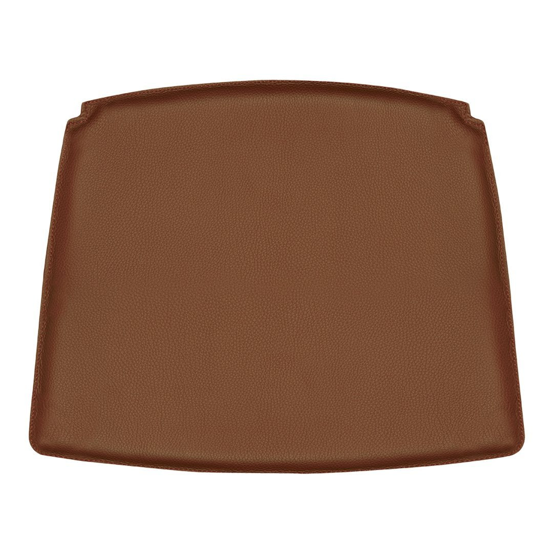 Premium CH22 Genuine Leather Seat Cushion - Comfortable & Durable Car Seat Pad for Office Chair, Home, and Travel - Ergonomic Support for Long Sitting Hours
