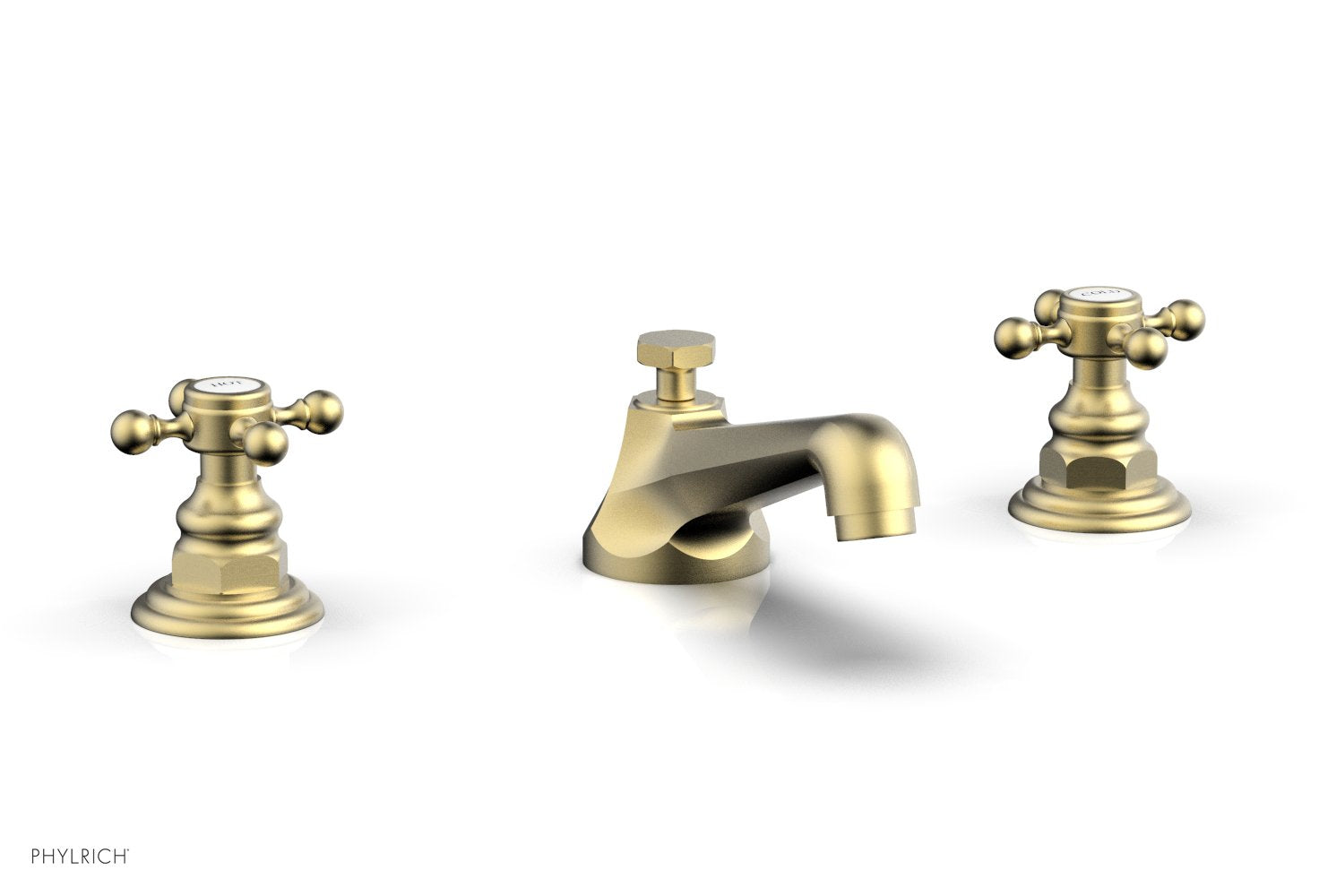 HEX TRADITIONAL Widespread Bathroom Faucet 500 01 - Perfect for Modern Vanities & Luxury Home Renovations