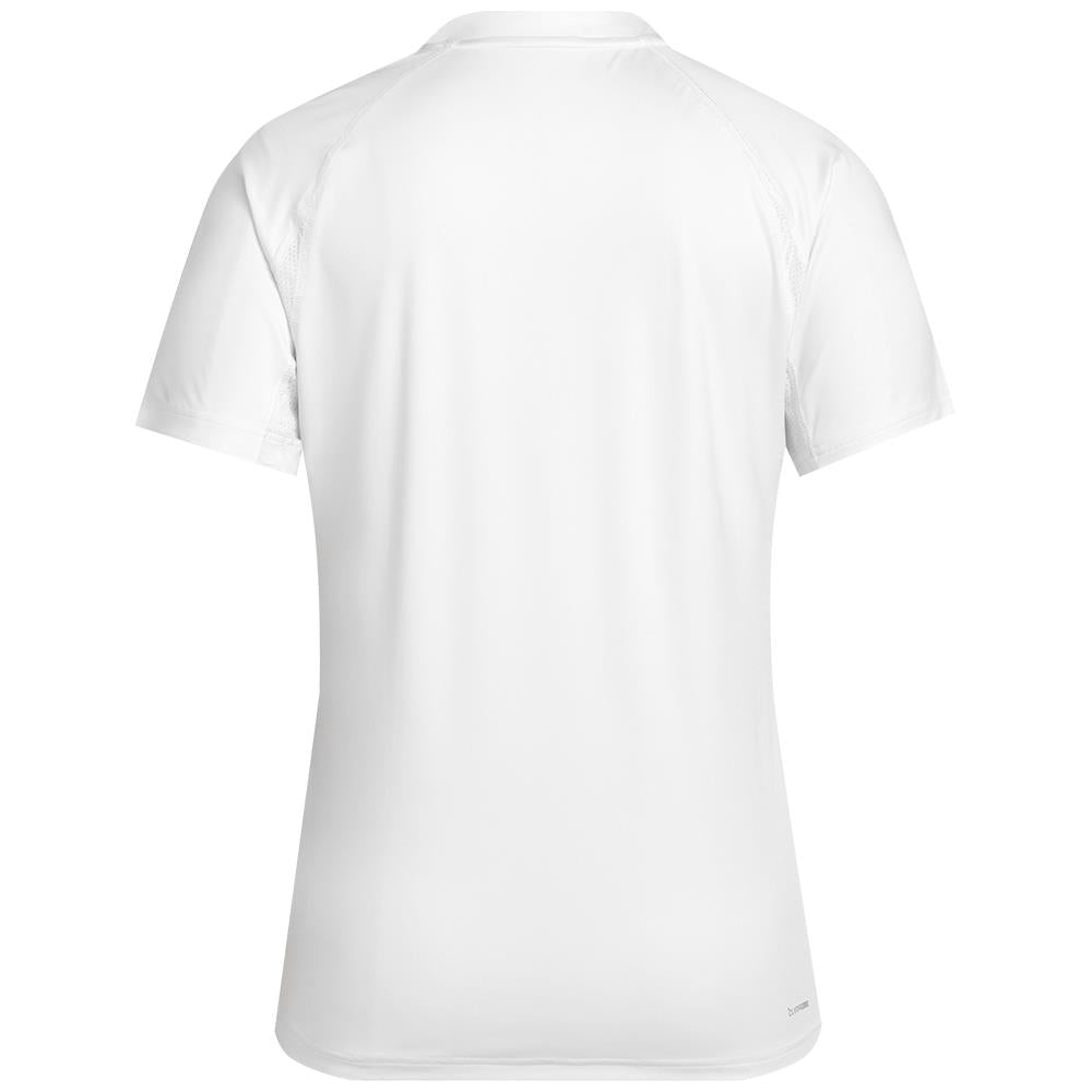 Adidas Women's Club Tee White - Comfortable Cotton T-Shirt for Casual Wear & Workout - Perfect for Gym, Running & Everyday Style