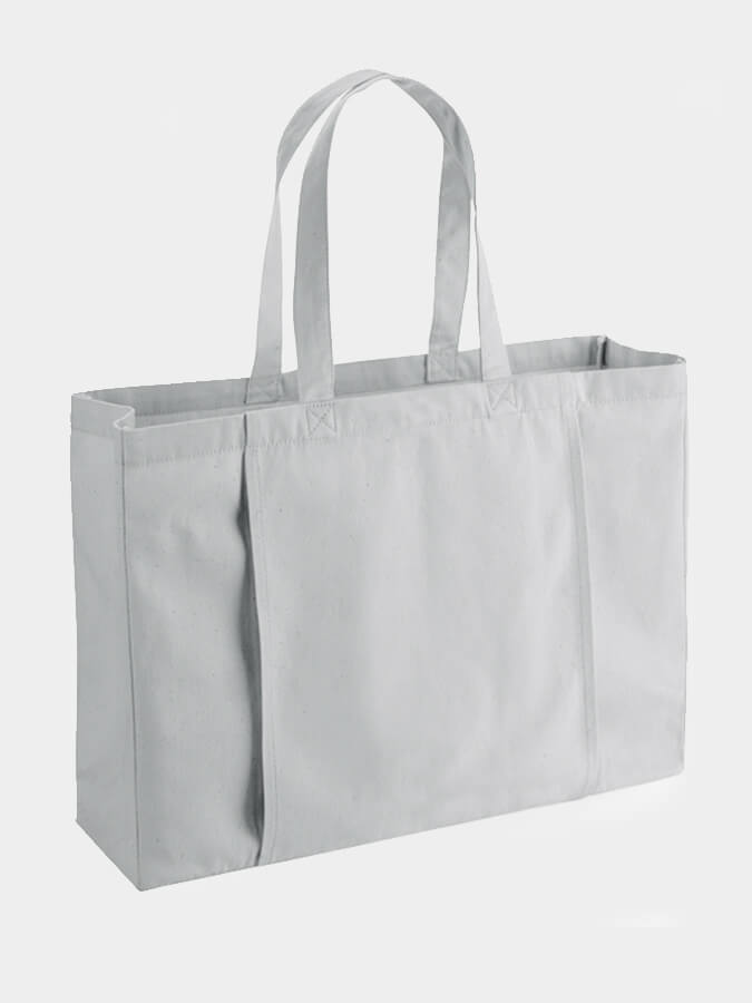 Westford Mill EarthAware Organic Cotton Yoga Tote Bag - Eco-Friendly Reusable Shopping & Gym Bag for Yoga, Beach & Travel | Sustainable & Stylish Carryall