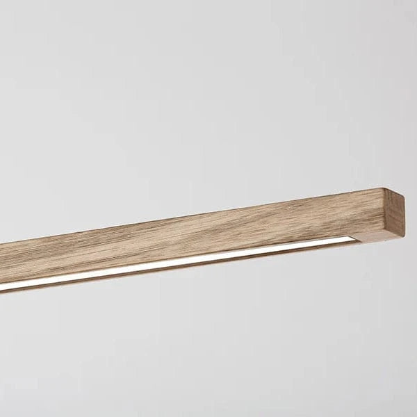 2BY2 LED Linear Pendant Light - Modern Dimmable Hanging Fixture for Kitchen Island, Dining Room & Office Lighting