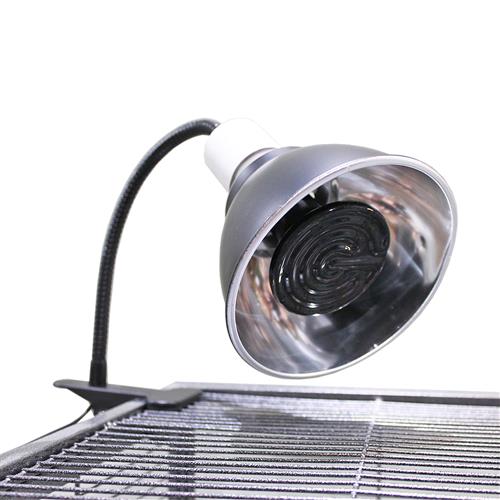 75W Reptile Heating Lamp & Heat Emitter Set - Perfect for Terrariums, Snake Tanks & Lizard Habitats