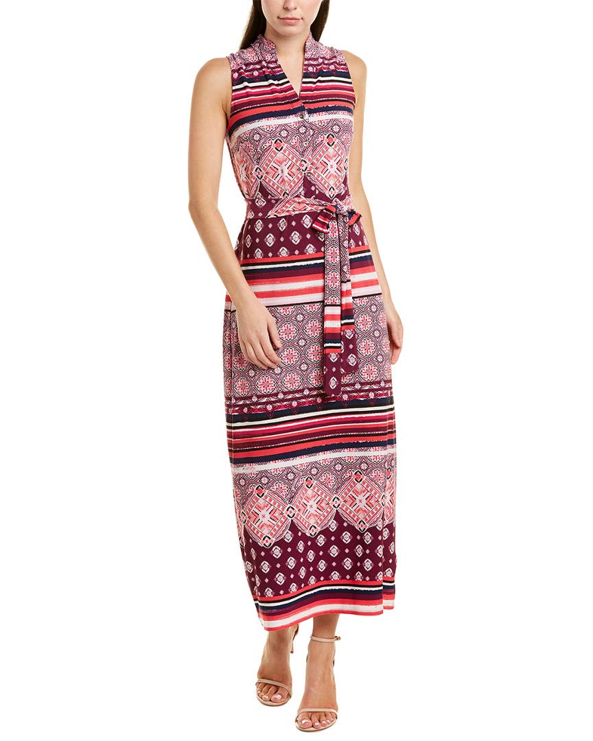 Donna Morgan Women's Jersey Shirt Dress - Comfortable Stretchy Casual Dress for Work & Weekend | Perfect for Office, Date Night & Summer Outings