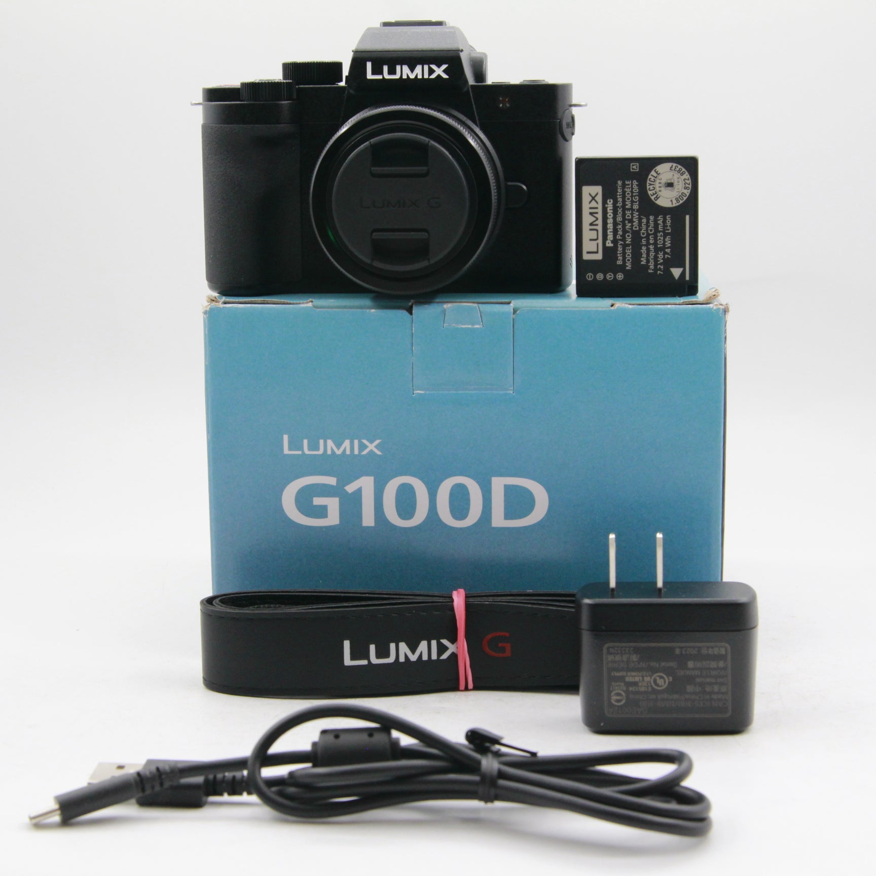 Open Box Excellent Condition Panasonic Lumix G100D Mirrorless Camera with 12-32mm Lens - Perfect for Vlogging, Travel Photography & Content Creation
