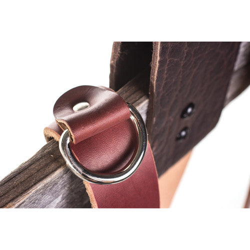 Holdfast Gear Money Maker Water Buffalo Leather Harness - Premium Burgundy Camera Strap for Photographers (Medium Size) - Perfect for DSLR, Mirrorless Cameras & Professional Photography Sessions