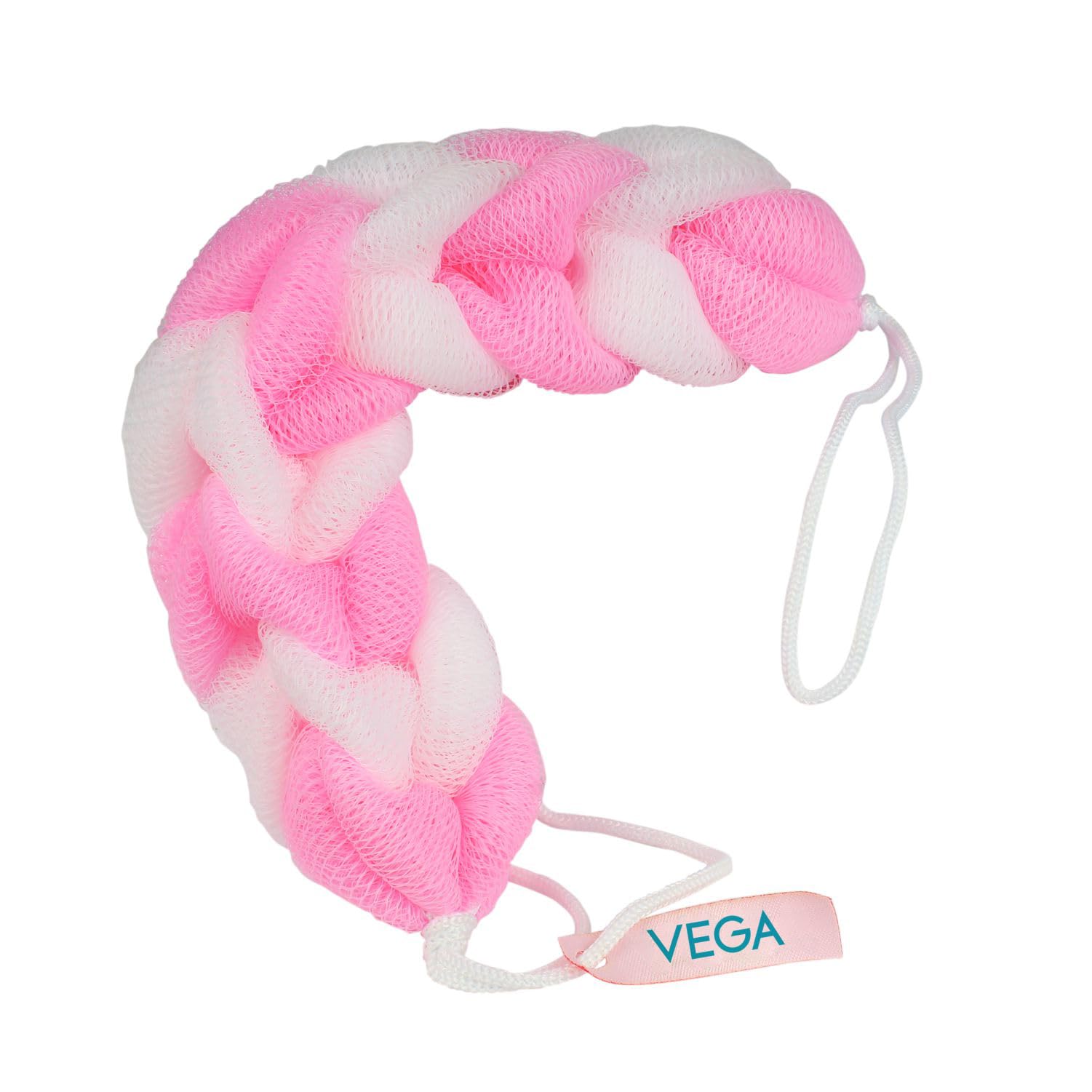 Vega Deluxe Body Sponge - Exfoliating Bath & Shower Sponge for Soft Skin (Color May Vary) | Perfect for Daily Skincare & Spa Relaxation at Home