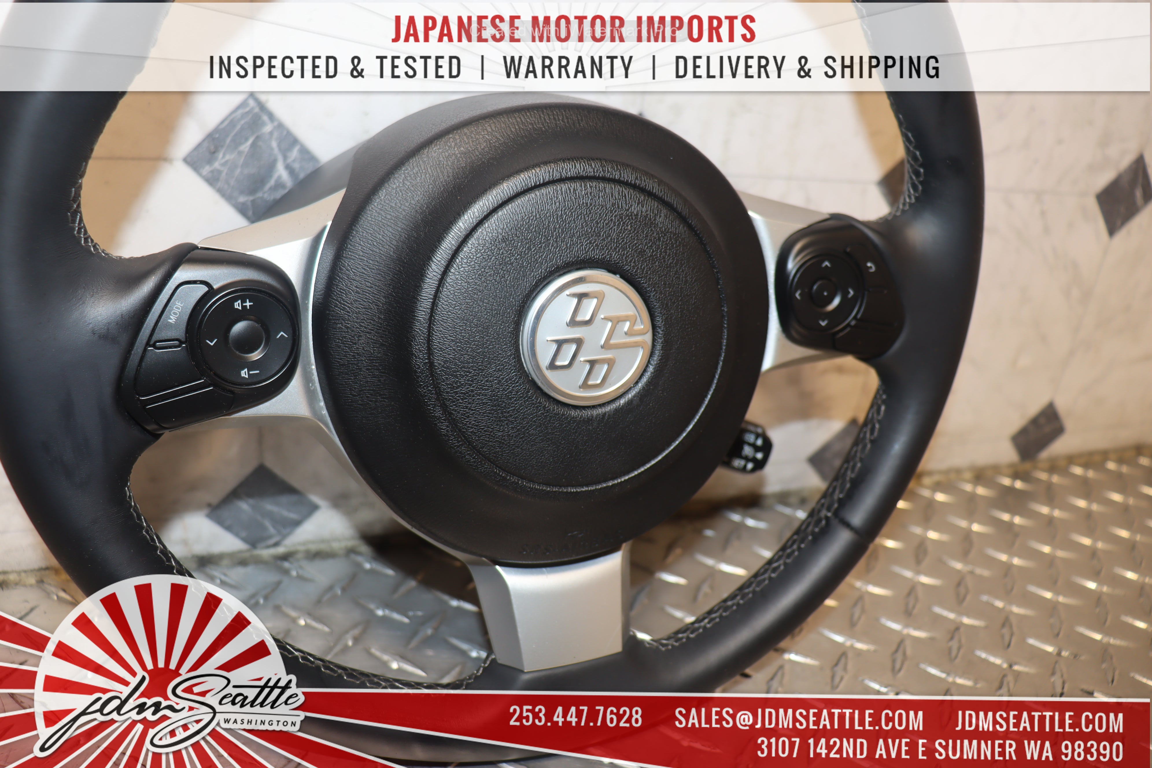 JDM Toyota 86 OEM Steering Wheel 2017-2022 - Genuine Replacement Part for Enhanced Driving Experience | Perfect for Car Enthusiasts & DIY Upgrades