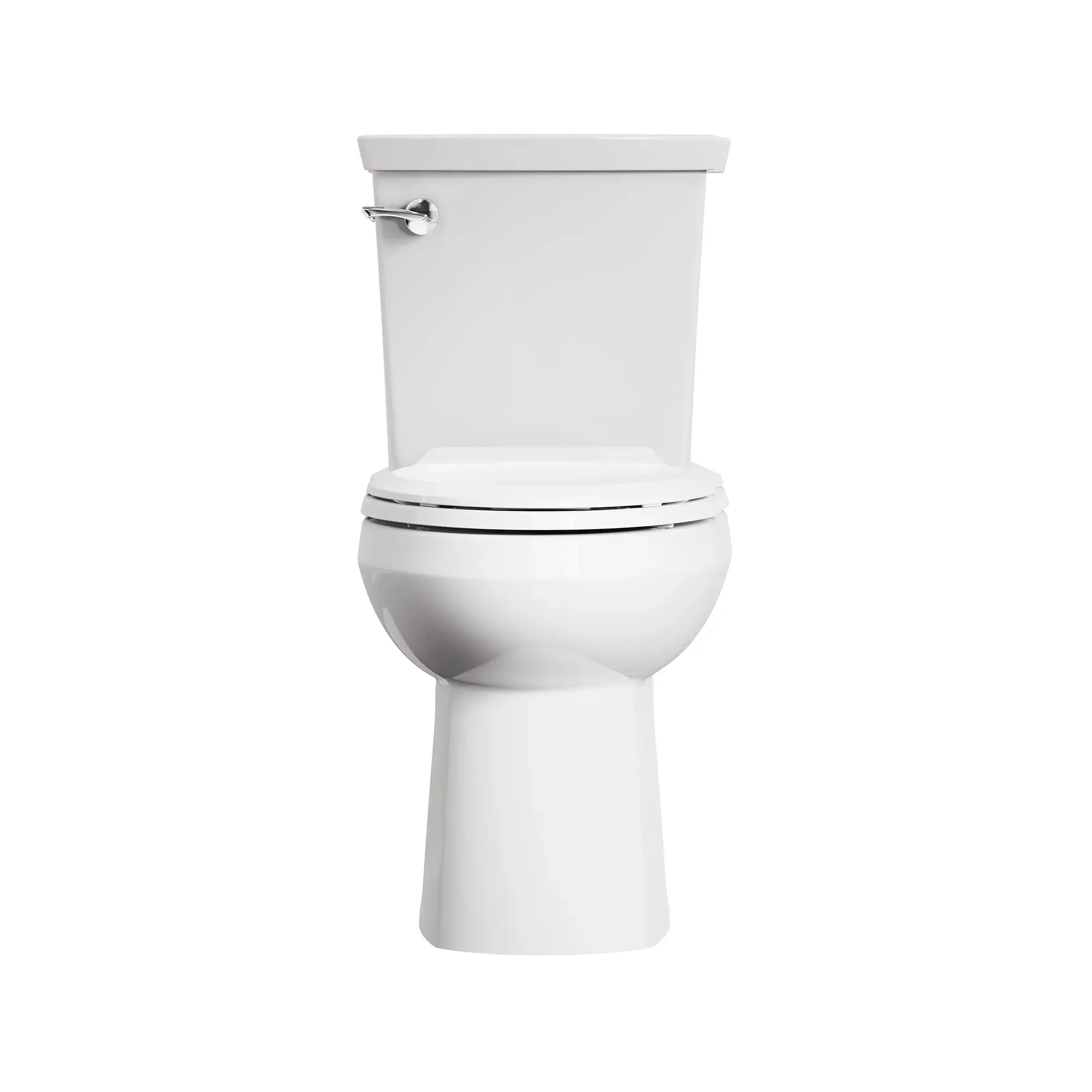 H2Optimum® Two Piece 1.1 GPF/4.2 LPF Chair Height Elongated Toilet Bowl - Water Saving Bathroom Fixture for Modern Homes & Commercial Spaces
