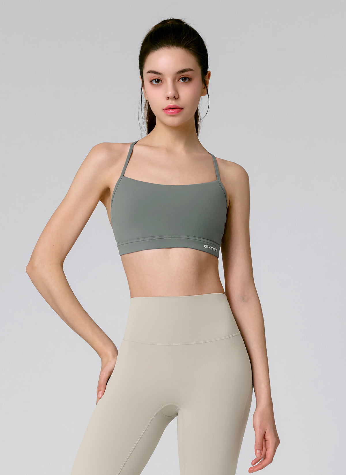 Comfort Up Cross Back Bra Tops for Women - Seamless Yoga Sports Bras with Adjustable Straps - Perfect for Workouts, Running, Yoga & Lounge Wear
