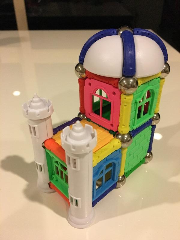 Magnetic Building Blocks Set - STEM Educational Toys for Kids | Creative Construction Play for Home & Classroom Learning
