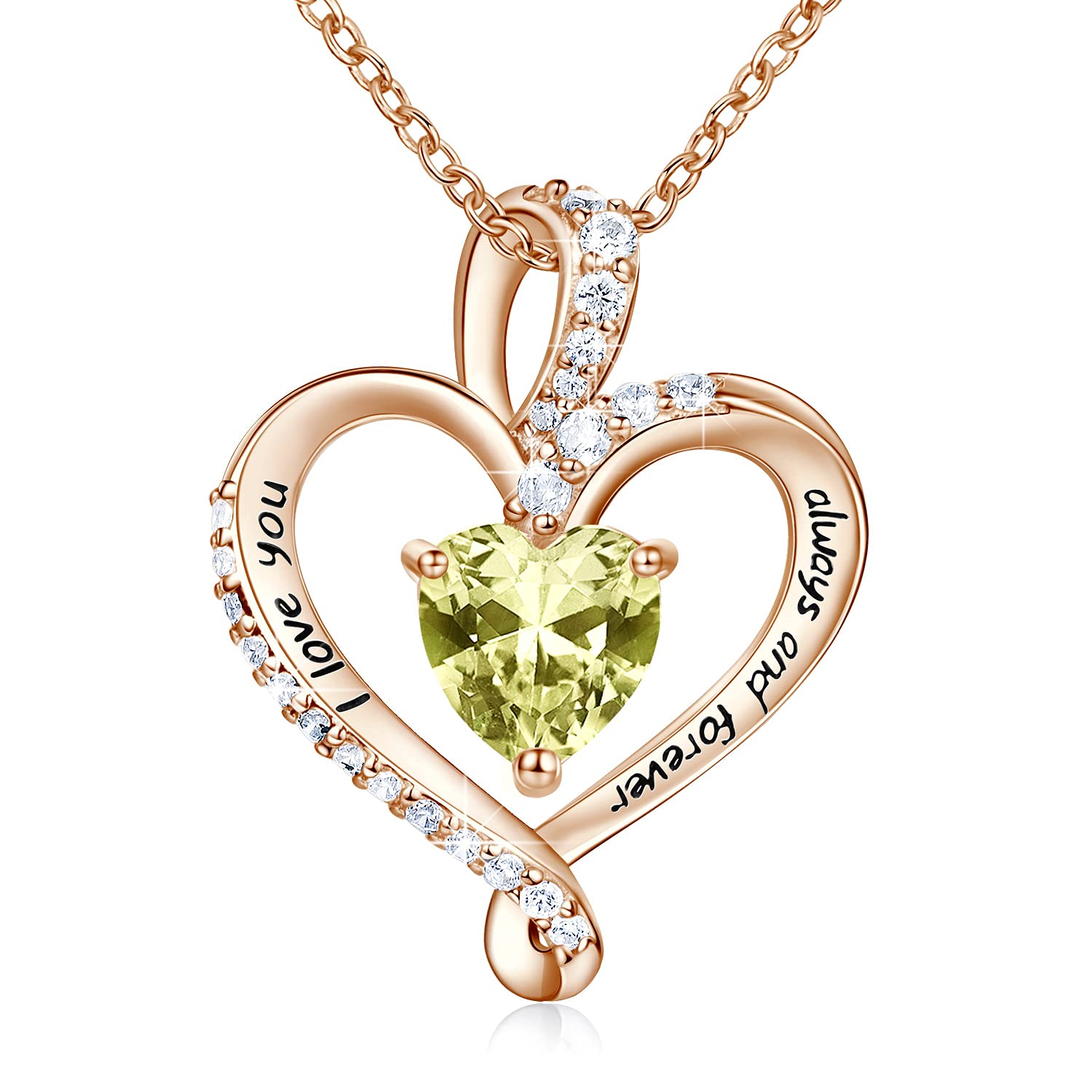 **Elegant Heart Necklaces for Women - Perfect for Valentine's Day, Anniversary & Romantic Gifts**    **使用场景:** Ideal for date nights, weddings, birthdays, or as a sentimental keepsake to show love and appreciation.