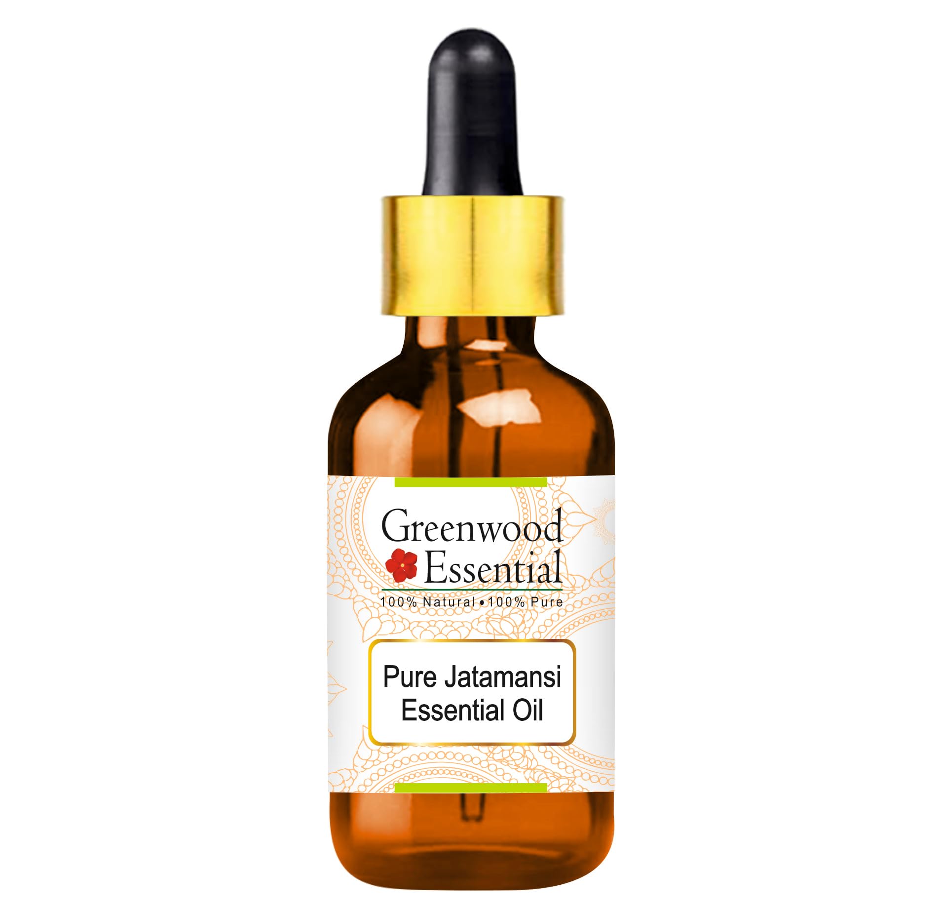 Pure Jatamansi (Spikenard) Essential Oil 30ml (1.01 oz) - 100% Natural Steam Distilled with Glass Dropper - Aromatherapy, Relaxation & Skin Care - Perfect for Diffusers, Massage & DIY Beauty Products