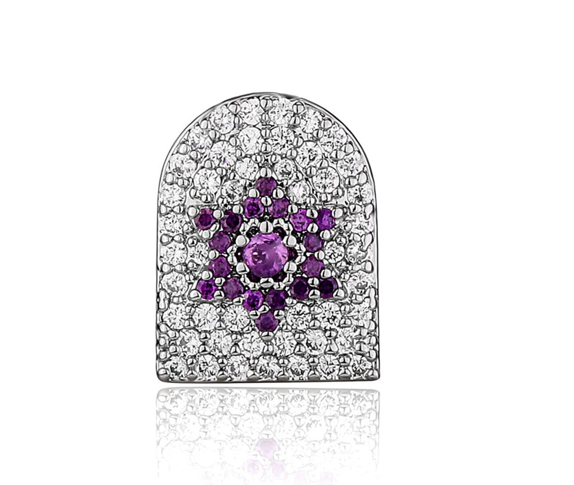 14K Gold Plated Hip Hop CZ Stone Grillz Teeth Jewelry for Men & Women - Perfect for Parties, Concerts & Rap Performances
