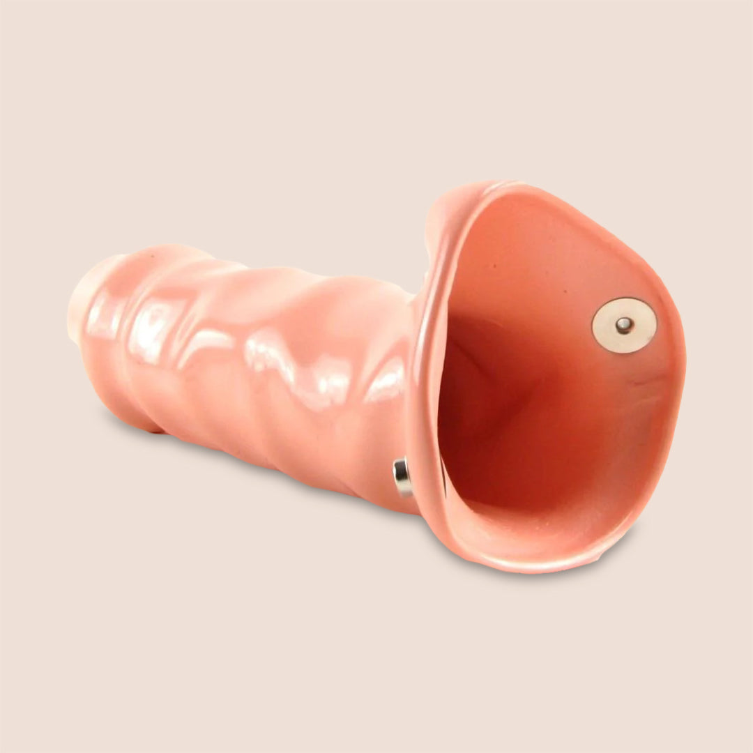 Strappy Penis Hard On Shaft - Adjustable Leather Strap for Enhanced Pleasure - Perfect for Couples Play & BDSM Scenes